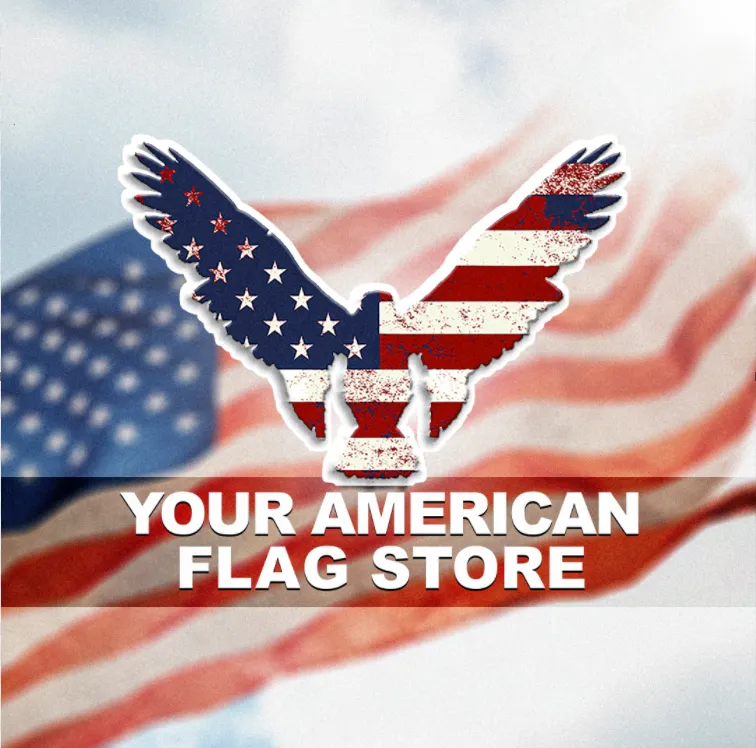 Your American Flag Store eagle and flag logo